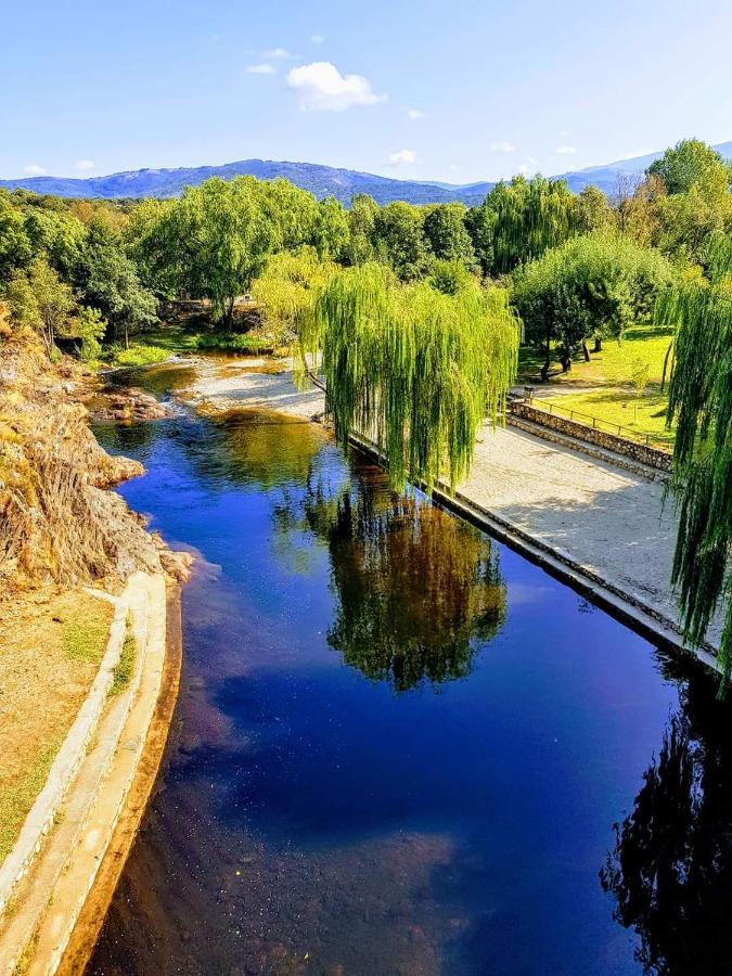 Valle del Ambroz, apartamento Buenavista con jacuzzi y jardín privado Abadía Exterior foto