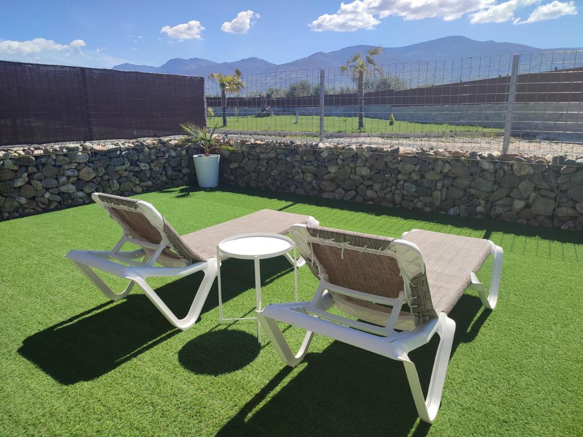 Valle del Ambroz, apartamento Buenavista con jacuzzi y jardín privado Abadía Exterior foto