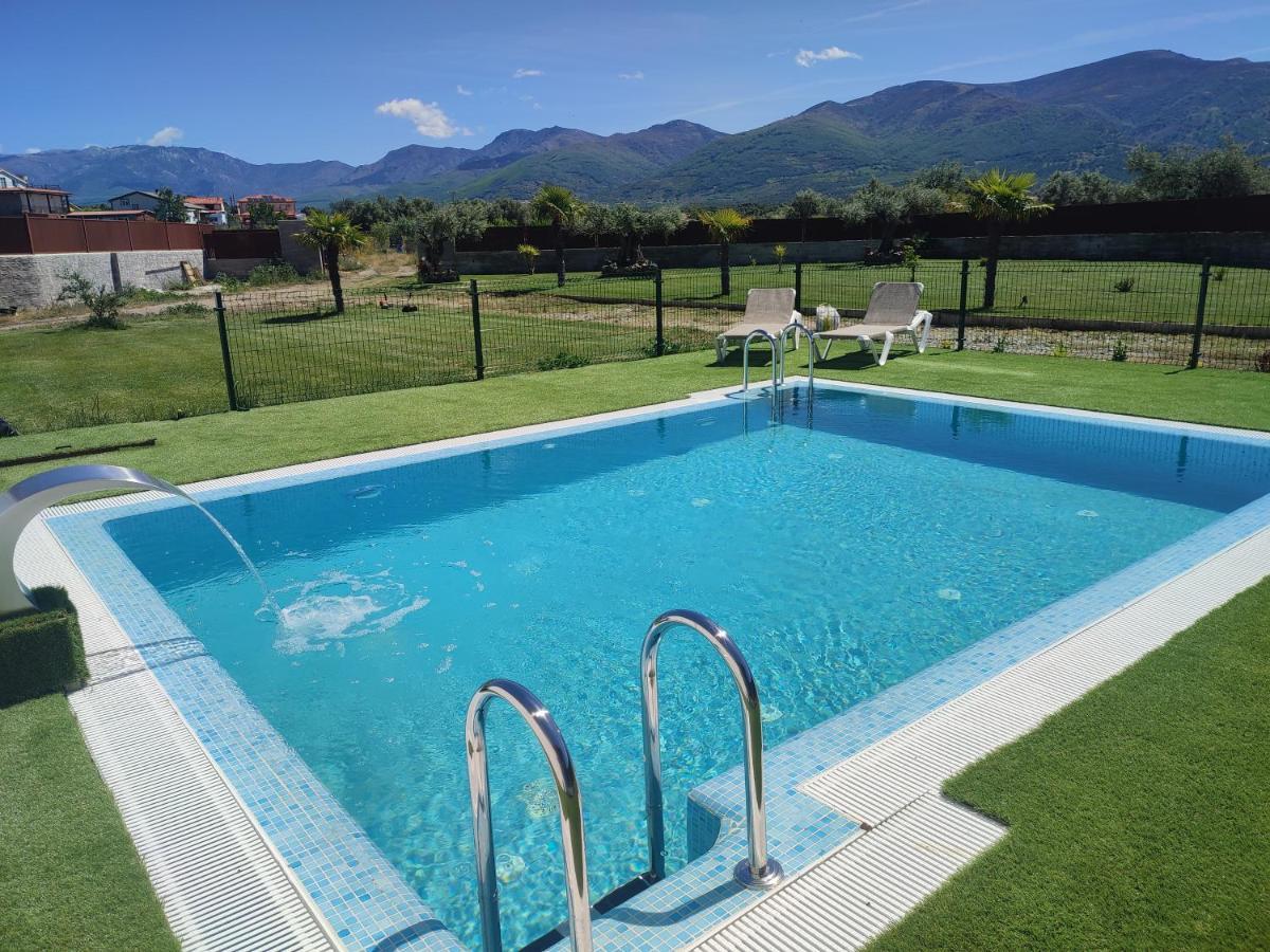 Valle del Ambroz, apartamento Buenavista con jacuzzi y jardín privado Abadía Exterior foto